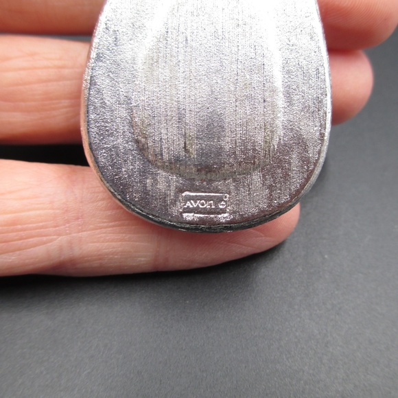 22" Silver Tone Chain & Faux Pink Stone Necklace - Picture 6 of 7